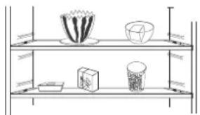 TECO TFF536WNMA - PLACEMENT OF FOOD - 1