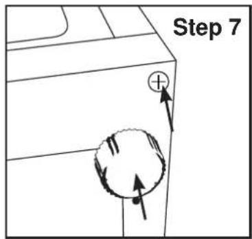 TECO TBF47WMB - REVERSING THE DOOR - 9