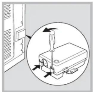 SCHOLTES CI 96 IT - Verlegen des Netzkabels - 1