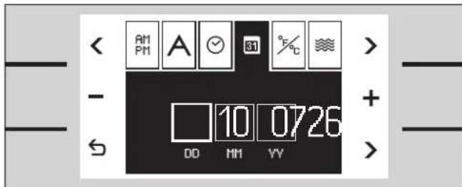 GAGGENAU BS 280 130 - Uhrzeit einstellen - 1