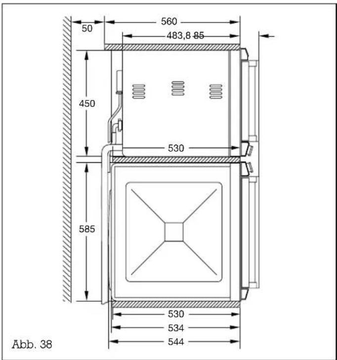 GAGGENAU ED221 - Einbau über EB - 1