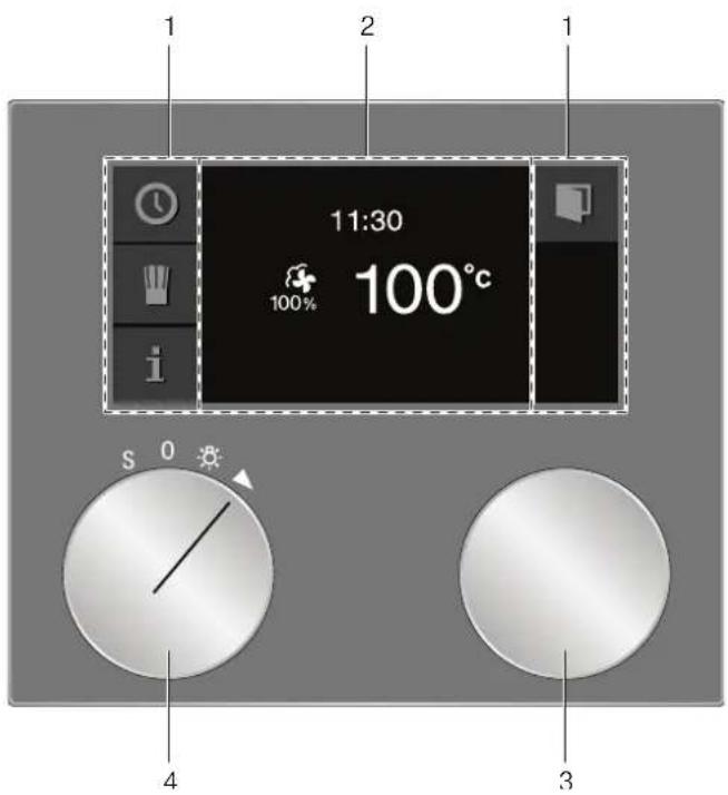 GAGGENAU BS485610 - Display und Bedienelemente - 1