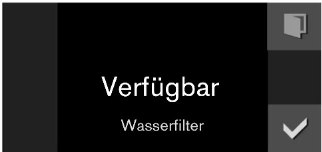 GAGGENAU BS471 - Wasserfilter einstellen - 1