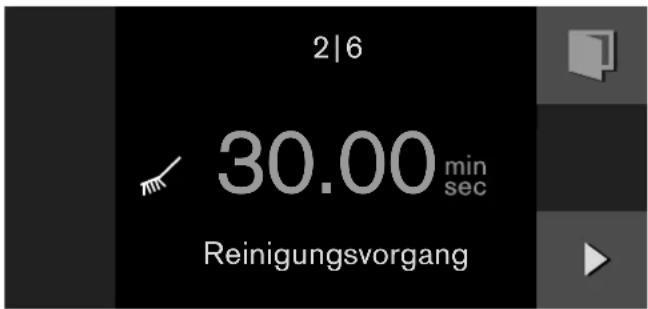 GAGGENAU BS471 - Reinigungsprogramm starten - 1