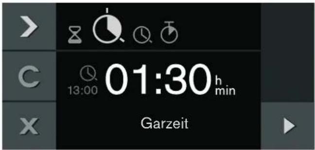 GAGGENAU BOP250200 - Garzeit einstellen - 1