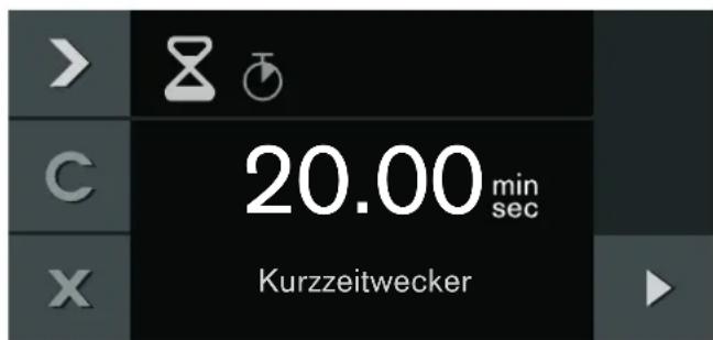 GAGGENAU BOP211100 - Kurzzeitwecker einstellen - 1