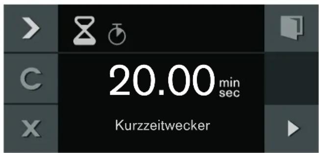 GAGGENAU BO480110 - Kurzzeitwecker einstellen - 1