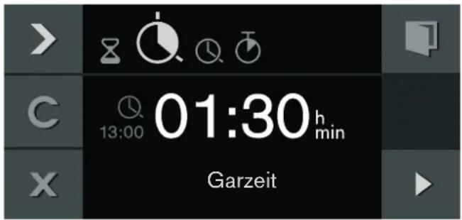GAGGENAU BO481110 - Garzeit einstellen - 1