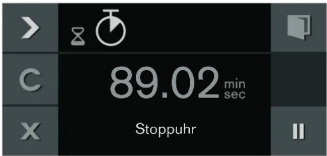 GAGGENAU BO471210 - Stoppuhr anhalten und wieder starten - 1