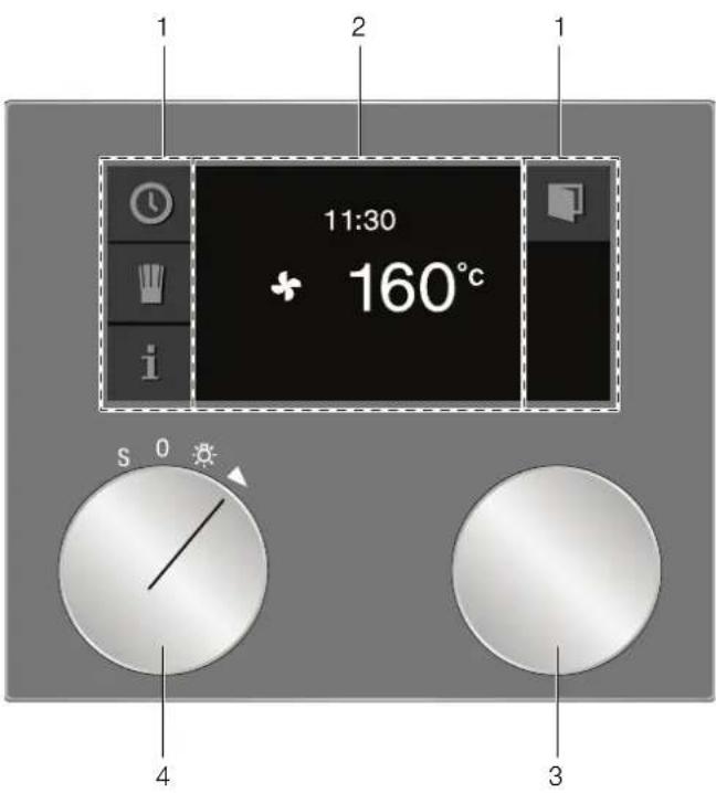 GAGGENAU BO470110 - Display und Bedienelemente - 1