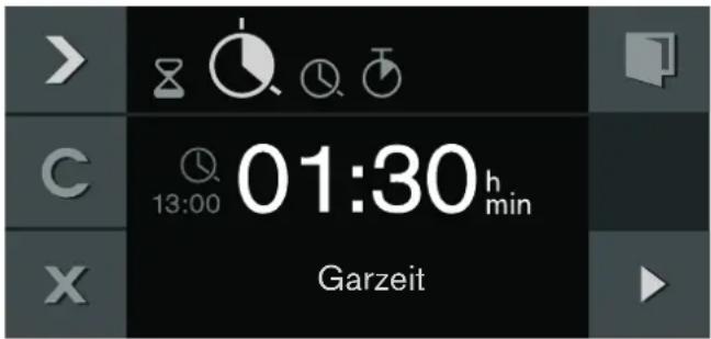 GAGGENAU BO450610 - Garzeit einstellen - 1