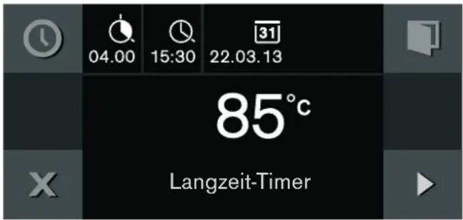 GAGGENAU BO450610 - Langzeit-Timer einstellen - 1