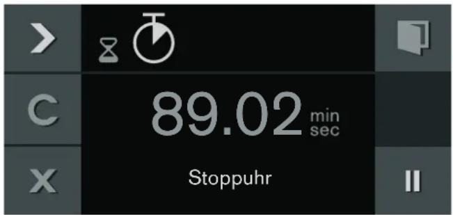GAGGENAU BO450610 - Stoppuhr anhalten und wieder starten - 1