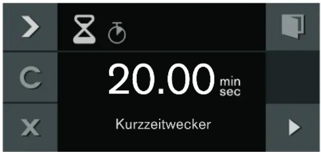 GAGGENAU BO450130 - Kurzzeitwecker einstellen - 1