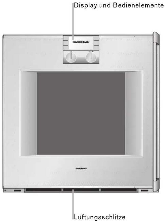 GAGGENAU BO 240 131 - Angrenzende Möbelfronten - 1