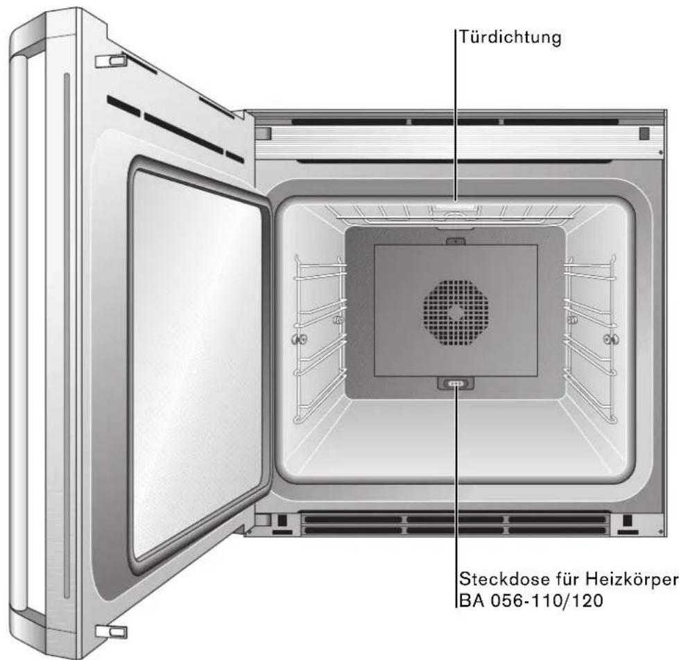 GAGGENAU BO 221 - Angrenzende Möbelfronten - 2