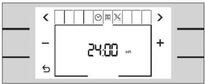 GAGGENAU BO 210 130 - Uhrzeit einstellen - 2
