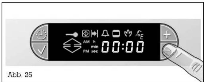 GAGGENAU EB 261 101 - Tageszeit einstellen So gehen Sie vor: - 2