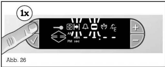 GAGGENAU EB 260 131 CD - Auflaufender Timer So gehen Sie vor: - 1