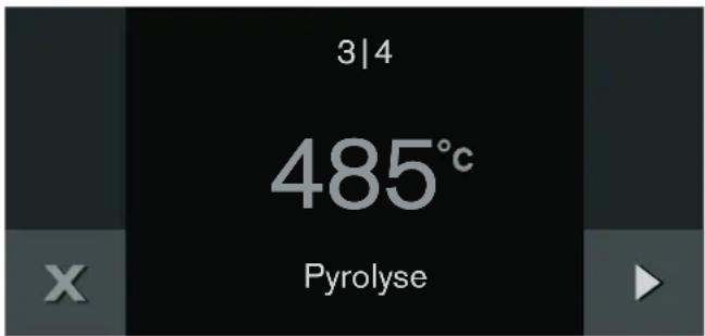 GAGGENAU BX481610 - Pyrolyse starten - 1