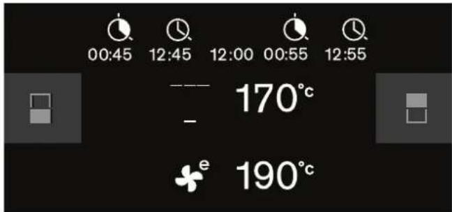 GAGGENAU BX480610 - Zeitfunktionen in beiden Backöfen gleichzeitig einstellen - 2