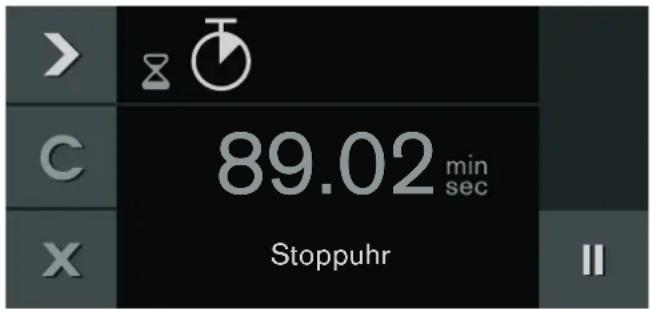 GAGGENAU BX480610 - Stoppuhr anhalten und wieder starten - 1