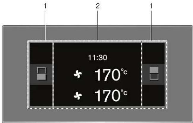 GAGGENAU BX480610 - Display und Bedienelemente - 1