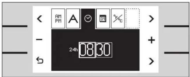 GAGGENAU BX 280 - Sprache einstellen - 1