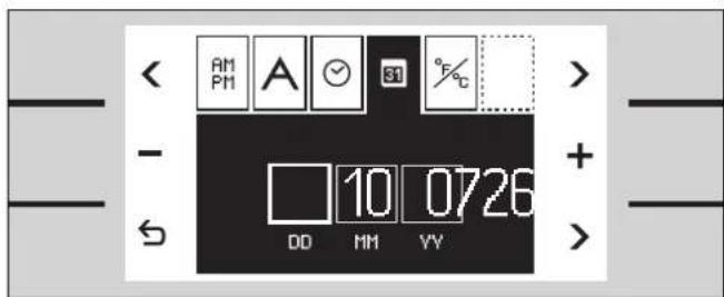 GAGGENAU BX 280 - Sprache einstellen - 2