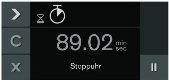 GAGGENAU BOP251200 - Stoppuhr anhalten und wieder starten - 1