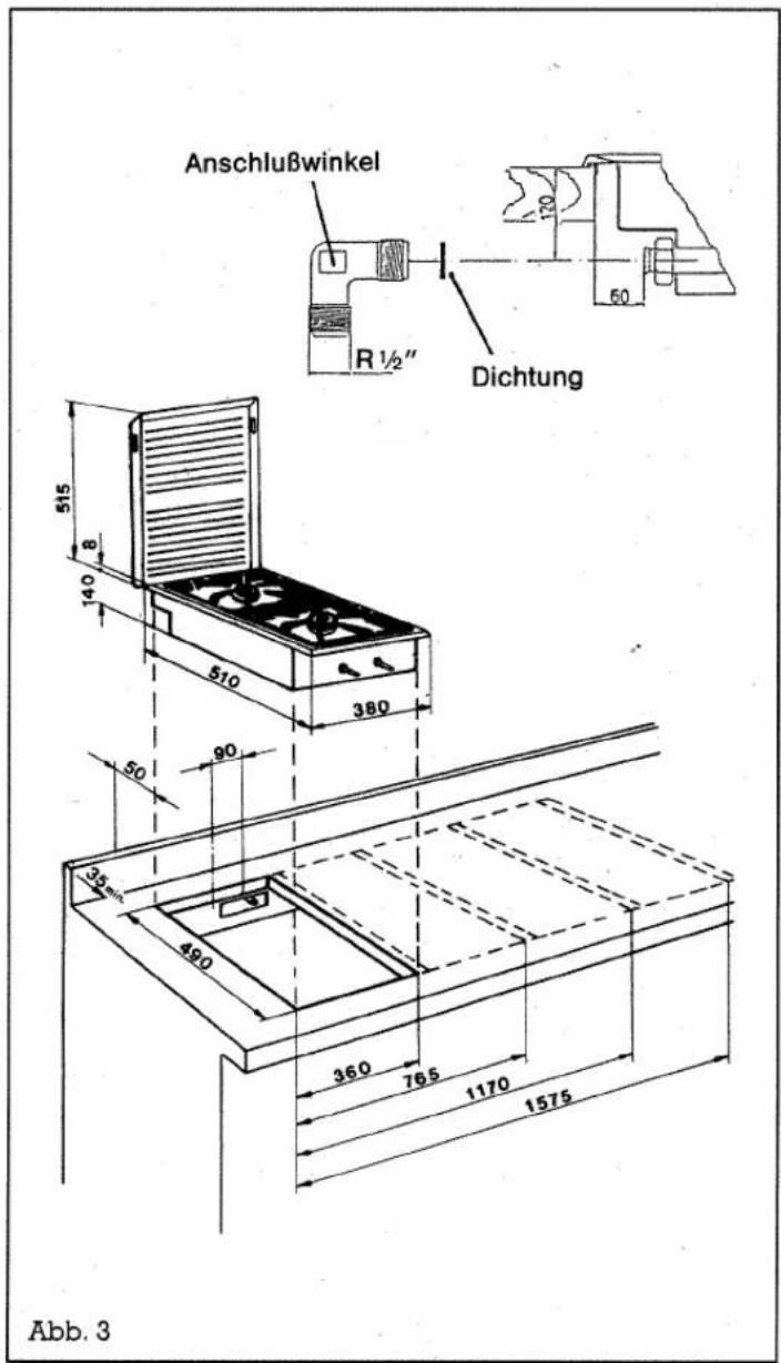GAGGENAU VG 353 212 - Elektrischer Anschluß - 1