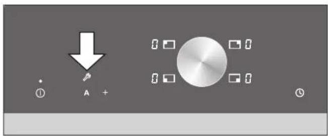 GAGGENAU CE 490 - Options-Menü auswählen - 1