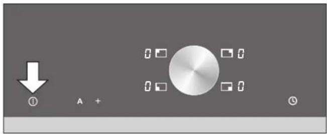 GAGGENAU CE 490 - Kochstufe einstellen - 1