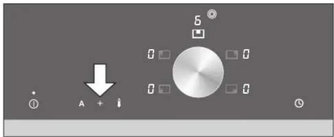 GAGGENAU CE 481 112 - Zuschaltung der Dreikreis-Kochzone - 1