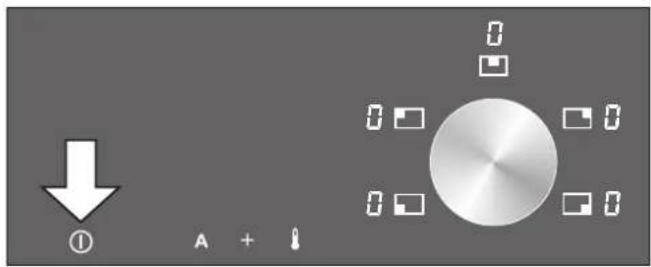 GAGGENAU CE 481 112 - Kochstufe einstellen - 1