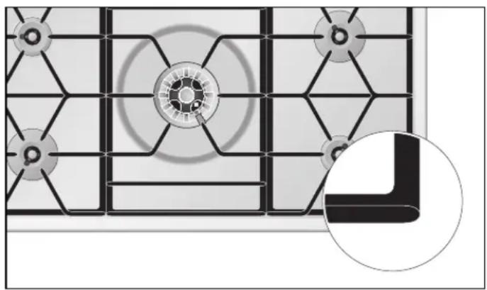 GAGGENAU KG 491 210 - Warten Sie vor der Reinigung, bis das Gerät handwarm abgekühlt ist! - 1