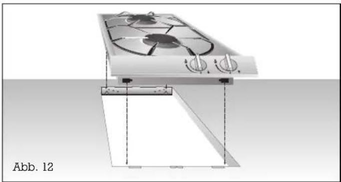 GAGGENAU VG 232-232 - Einbau des Gerätes - 3