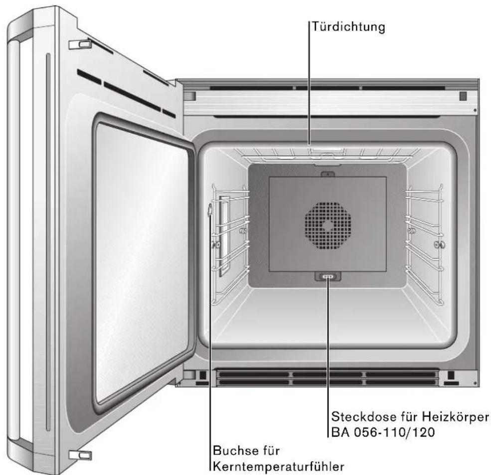 GAGGENAU BO 251-111 - Angrenzende Möbelfronten - 2