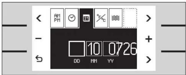 GAGGENAU BO 251-131 - Uhrzeit einstellen - 1