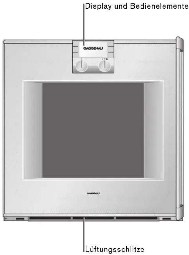 GAGGENAU BO 240-111 - Angrenzende Möbelfronten - 1