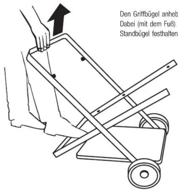 Küppersbusch AZZURRO - Grillwagen aufstellen und zusammenlegen - 1