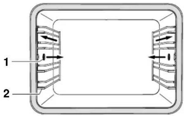 Küppersbusch EKDG 6900.1PW - Auflagegitter herausnehmen - 1