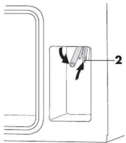Küppersbusch EDG 6600.1 A - Wasserfilter wechseln - 2