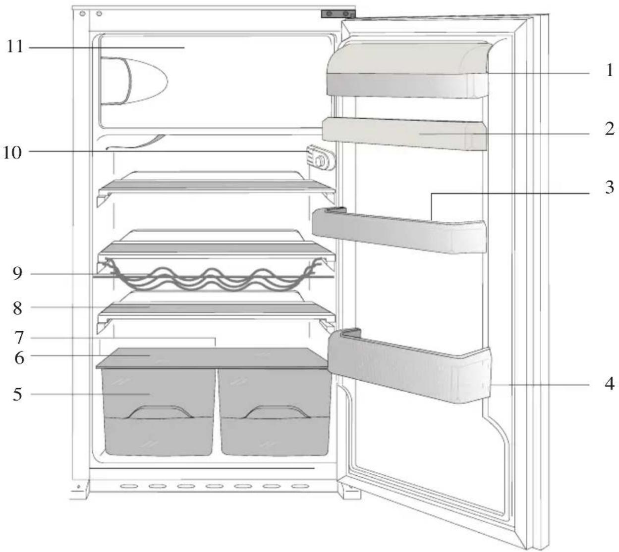 Küppersbusch KSG 1222 - Ihr Kühlschrank - 1