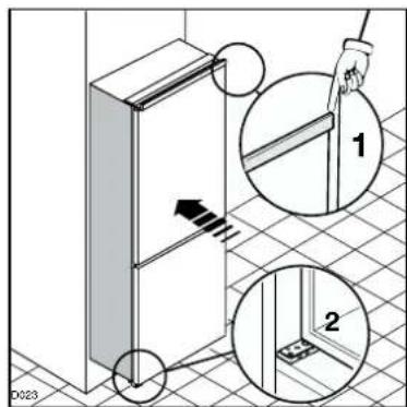 Küppersbusch KG 122 - Achtung: Die Ventilations - Öffnungen müssen immer saubergehalten werden. - 3