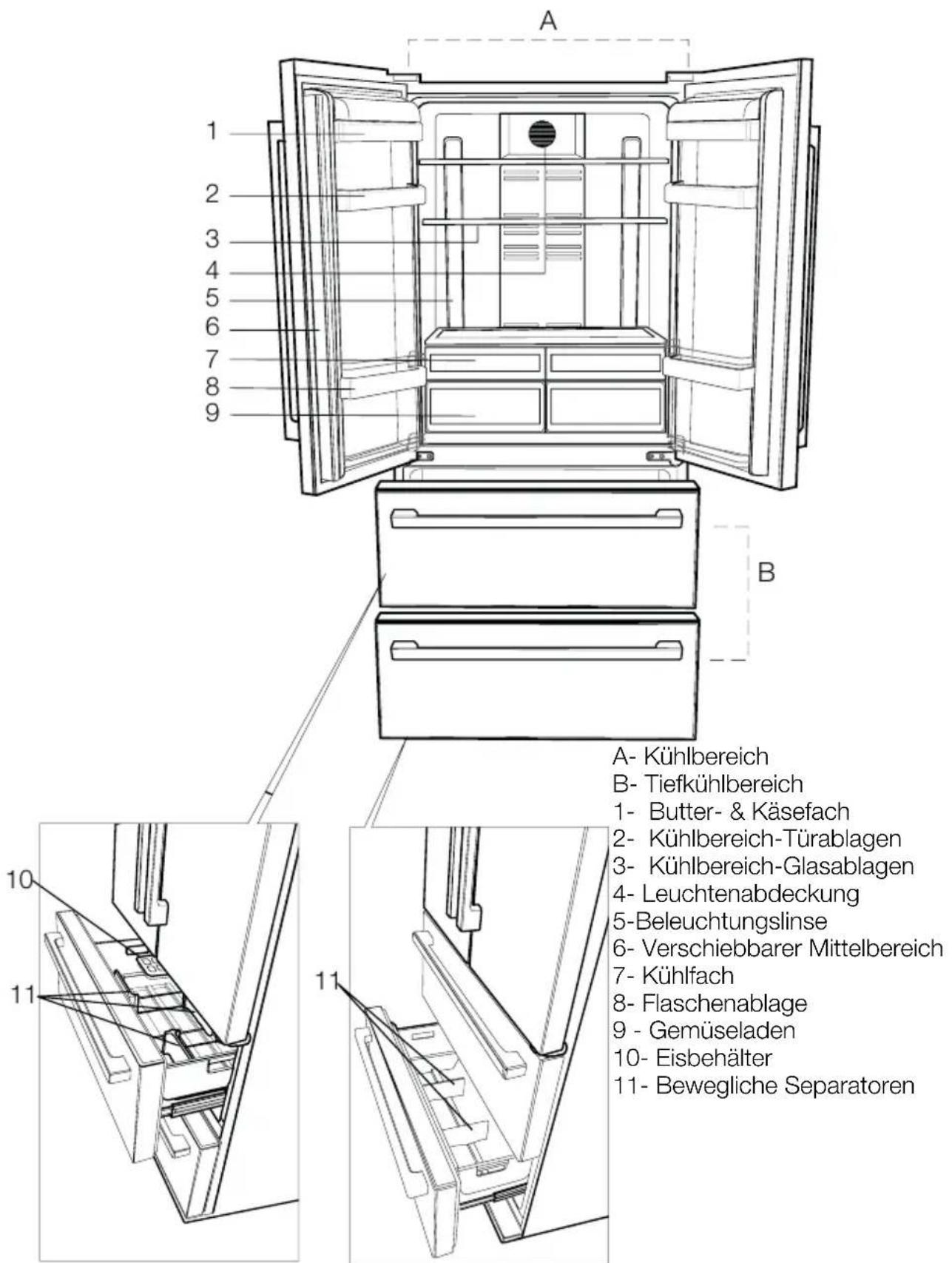 Küppersbusch KE 9700-0-2TZ - Der Kühlschrank - 1