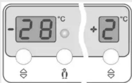 Küppersbusch KE 360 1 2 T - Einstellung der Temperatur im Geräteinneren - 1