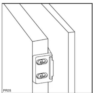 Küppersbusch IKE 318-4 - Anleitung zur Montage von Kühlschrank- und Küchenmöbeltür - 3