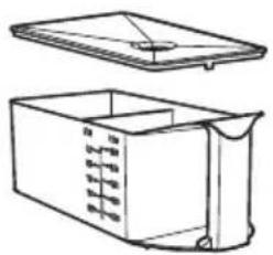 Küppersbusch EEBD 6600.1 - Wasserbehälter mit Deckel - 1