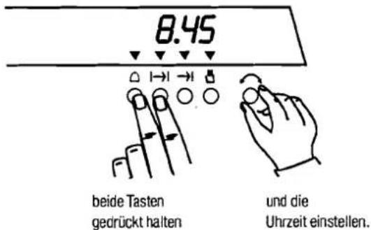 Küppersbusch EEB 652 - Die Uhrzeit einstellen - 1